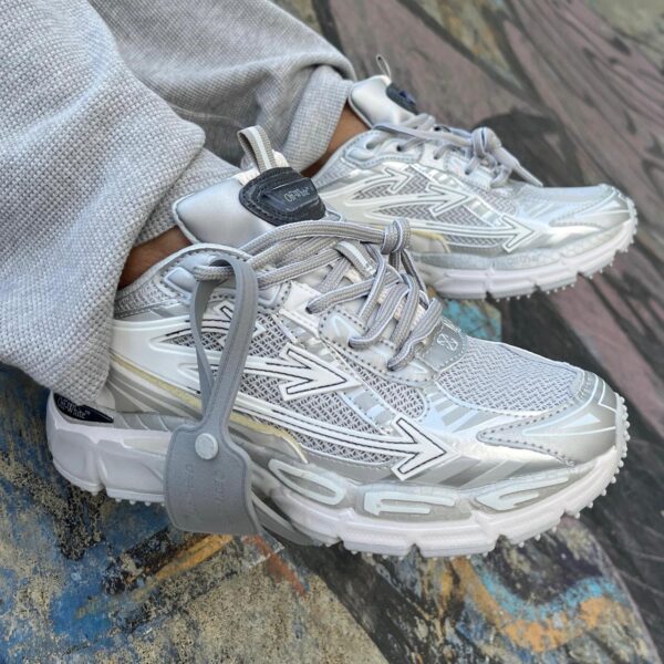 OFF WHITE BE-RIGHT BACK BLANCO-GRIS