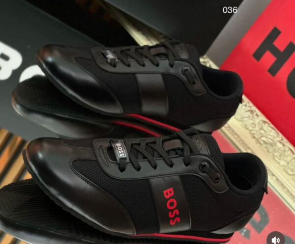 BOSS LOW NEGRO-ROJO